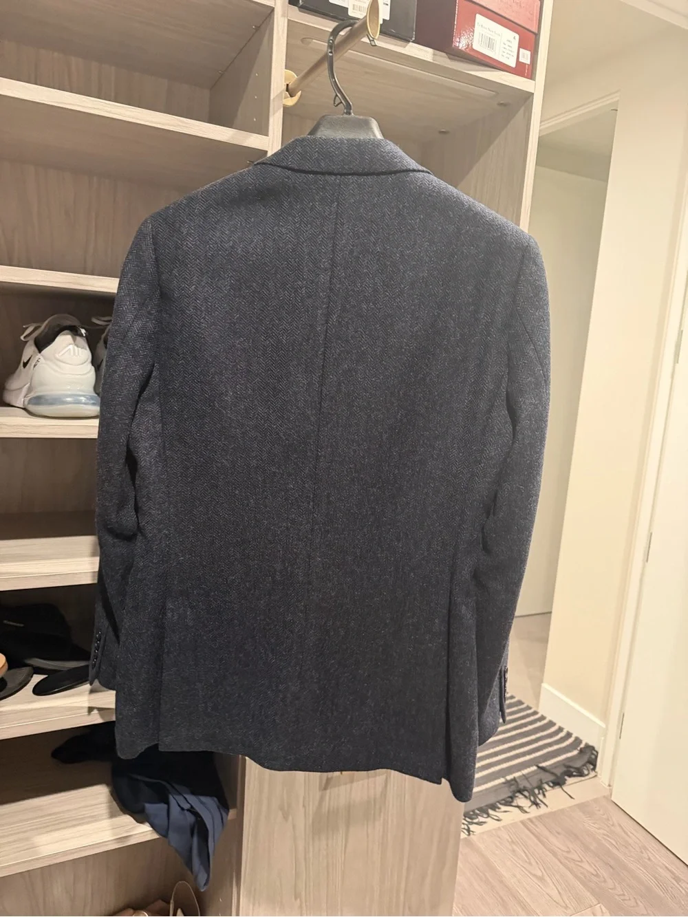 J. Crew Navy Heather Sport Coat